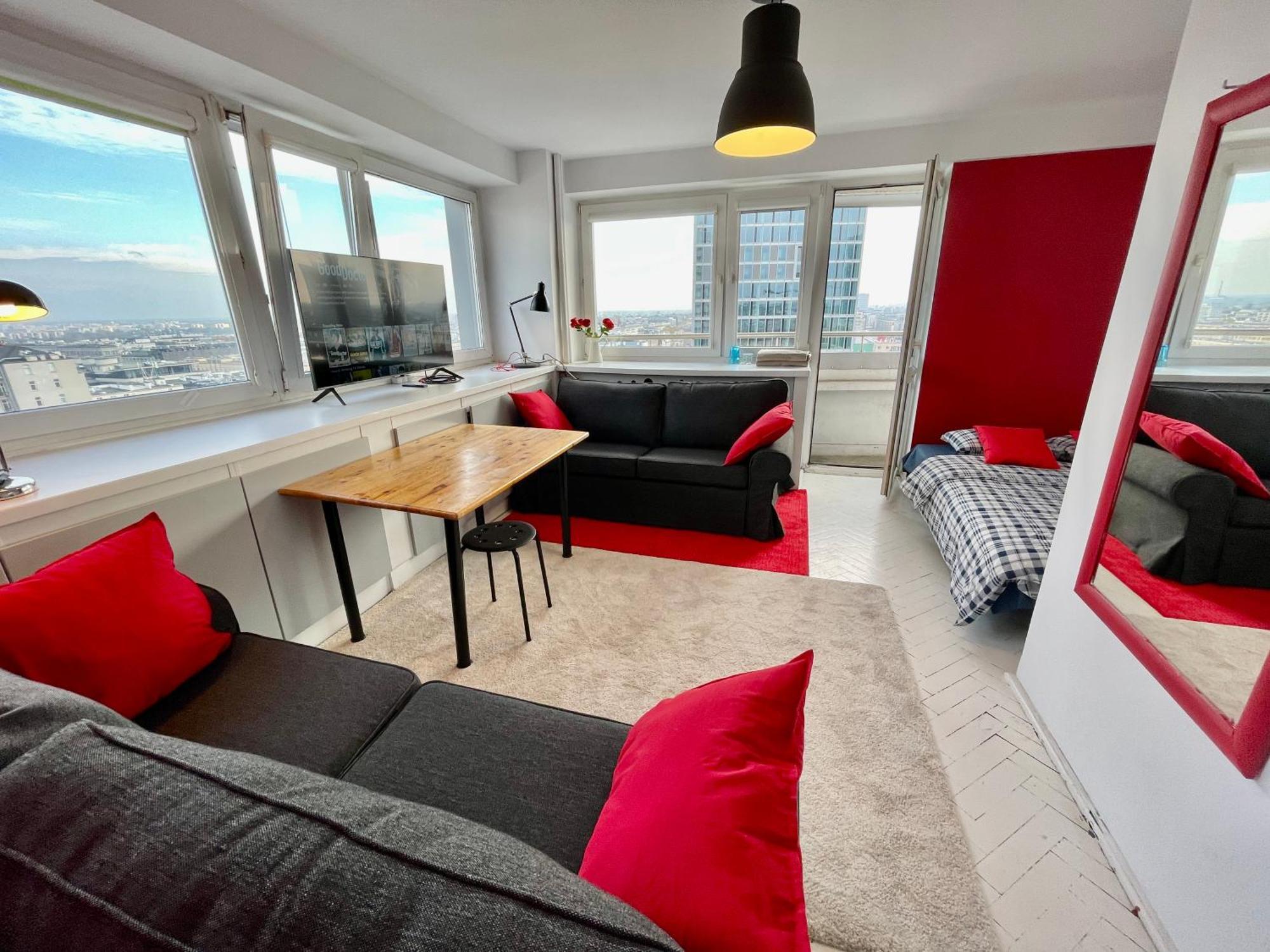 Sawa 3 Metro X2 Fast Wifi 50'Tv Netflx Hbo Appletv+ Amazontv Apartment Warsaw Exterior photo